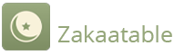 Zakaatable Dark Logo